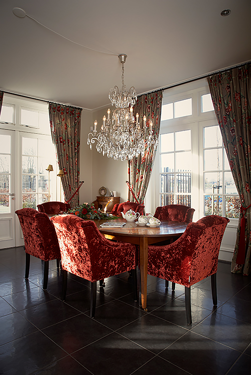 Glamour velvet calluci diez eetkamerstoelen  - Doornebal Interiors