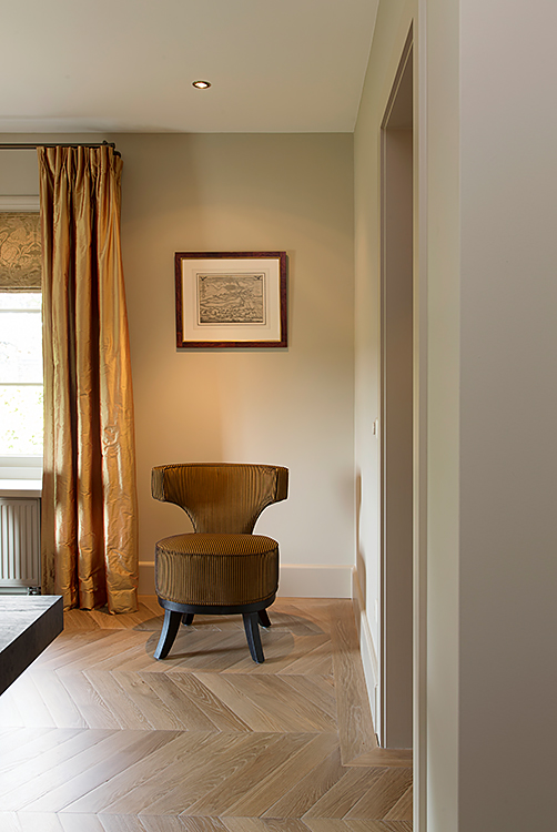 Rubelli stof fauteuil - Doornebal Interiors